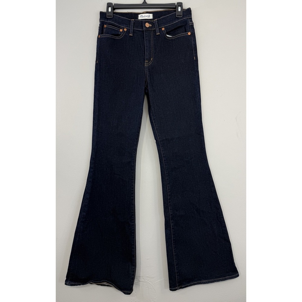 Madewell Flea Market Flare Jeans Women's 27 Dark Wash Denim